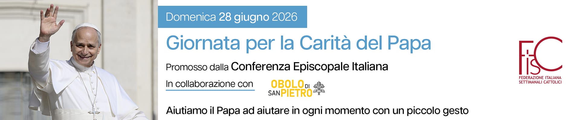 Giornata per la Carità del Papa