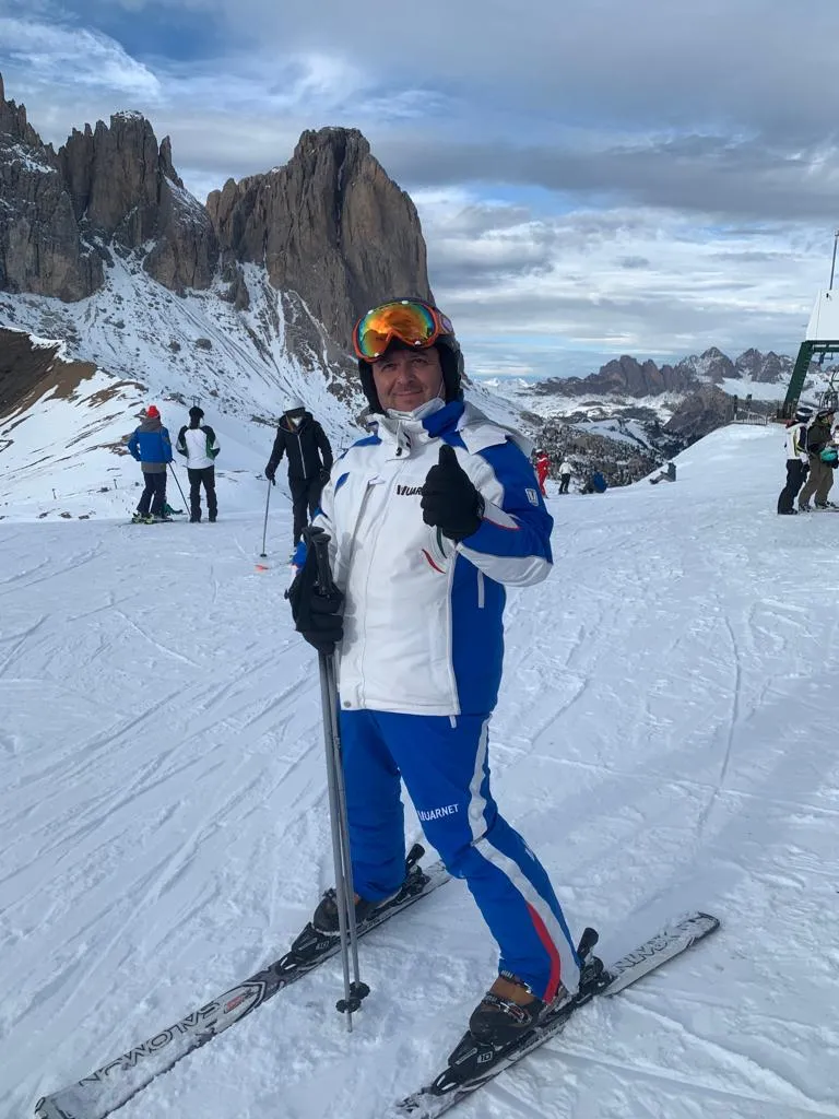 Don Michele sulle nevi